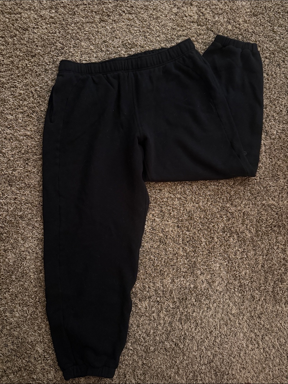 lululemon athletica Black Track Joggers
